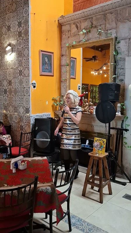 Espacio interior de La Casa Restaurante en Zona Centro de Chihuahua