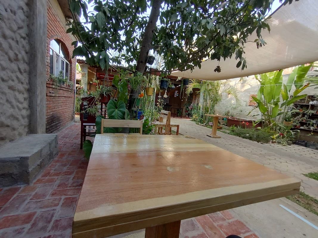 Ambiente do Tío Rulo Café & Bar no bairro San José em Oaxaca