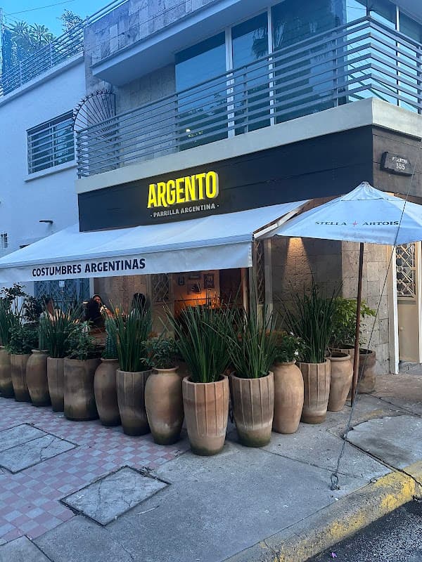 Argento Americana restaurant in Colonia Americana