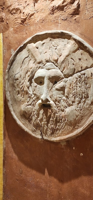 Antica Roma's elegant dining room lit for late-night guests