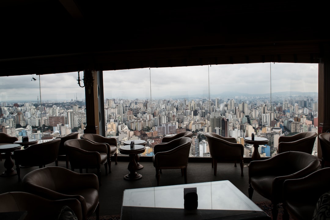 people sitting on chairs near body of water during daytime