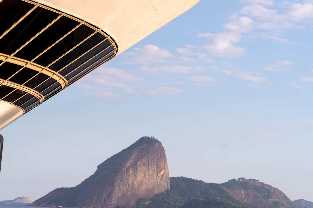 Sugarloaf mountain viewed from above